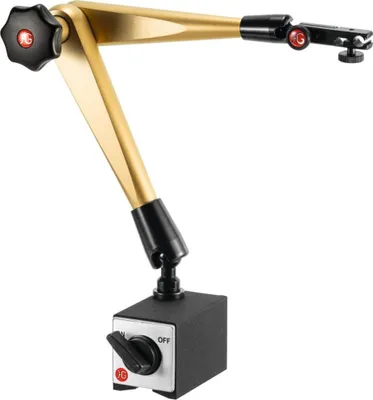 Obrázok produktu pre HG Hydraulický magnetický merací stojan (so základňou) s mechanickým presným nastavením na držiaku hodiniek, polomer: 400 mm