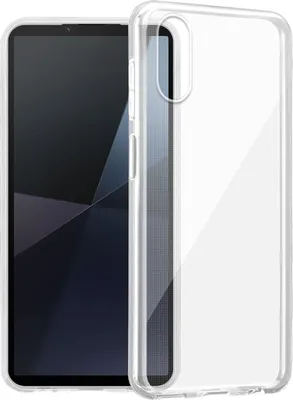 Image de Cadorabo Housse pour Sony Xperia 10 VI en TRANSPARENT COMPLET Housse de protection en silicone TPU flexible Back Case Cover Etui Handy Hülle