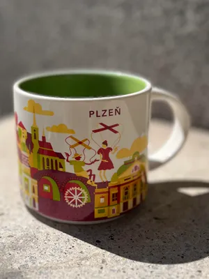 Zdjęcie produktu dla Starbucks Jesteś tutaj Pilzno Pilsen CZ Tasse 2025