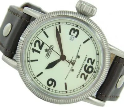 Produktbild von Aristo Herren Messerschmitt Uhr Fliegeruhr ME 262 Automatik 3H262-7
