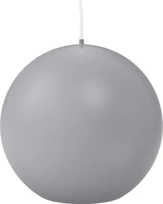 Produktbild von Kugelkerzen Silbergrau Ø 70 mm, 12 Stück