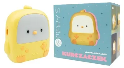 Zdjęcie produktu dla Mary's Lampka Nocna Led Do Pokoju Dziecka Kurczaczek Usb