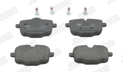 Produktbild von JURID 573353J Bremsbeläge Satz Hinten für BMW 5 Touring (F11) 5 Limousine (F10) 3 Touring (G21) X3 (G01, F97) 3 Limousine (G20)