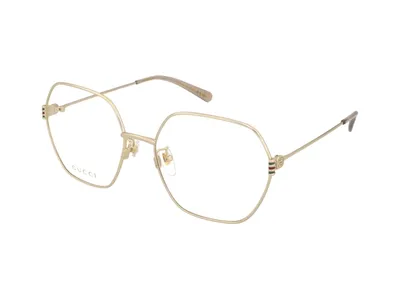 Produktbild von Gucci GG1285O 001 Vollrandbrille aus Metall mit UV-Filter und Antireflexionsschicht