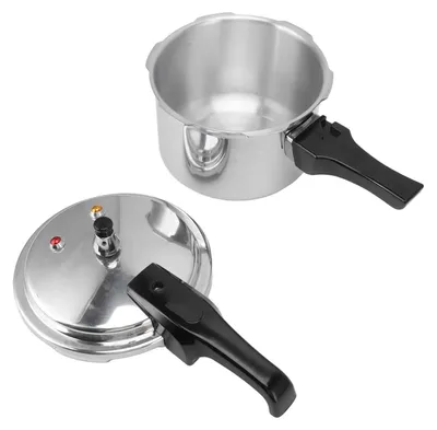 Obrázek produktu pro tlakový hrnec z hliníkové slitiny o objemu 3 litry, základna 18 cm, 3litrový mini tlakový hrnec pro plynovou varnou desku