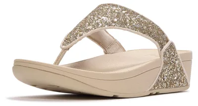 Obrázek produktu pro FITFLOP Sandály Lulu s ozdobnými prvky a stříbrnou barvou, velikost 42