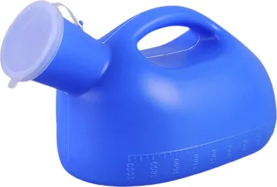 Produktbild von Tragbare Urinalflasche, 2000 ml, auslaufsicher, Uringlas, Kunststoff-Urinal für Männer und ältere Menschen