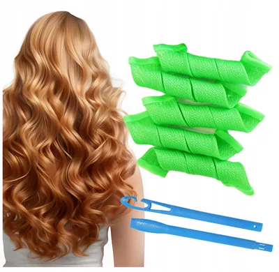 Produktbild von xhair Magic Leverag Spiral-Lockenwickler Haare Locken ohne Hitze Set