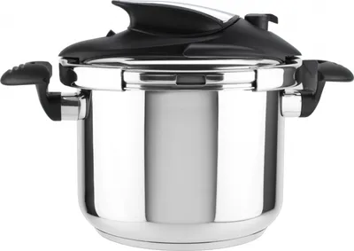 Immagine prodotto di Pentola a pressione Magefesa-Nova, acciaio inox, 22x17 cm, 6 litri, argento/nero