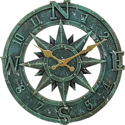 Produktbild von Wanduhren, 30 cm Outdoor Wanduhr, Garten Wanduhr, Wasserdicht Aussenbereich Wanduhr, Küche Wohnzimmer Wanduhr, Industrial 3D Wanduhr, Ticken