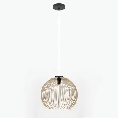 Productafbeelding van EGLO VENEZUELA, Zwart, Goud, Staal, Universeel, IP20, Klasse II, E27