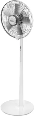 Obrázek produktu pro Unold Silverline, Domácí vrtulový ventilátor, Stříbrná, Bílá, Podlaha, Plast, 40 cm, II