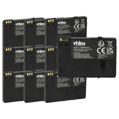Produktbild von vhbw 10x Akku kompatibel mit Swisscom Top S600 Handy Smartphone Telefon (850 mAh, 3,7 V, Li-Ion)