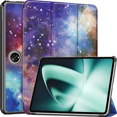 Produktbild von OnePlus Pad Hülle - Tri-Fold Ständer Klapphülle mit Schlaf/Wach-Funktion - Galaxy