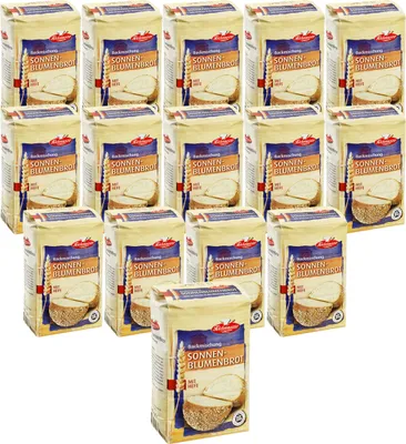Produktbild von BIELMEIER Brotbackmischung Sonnenblumenbrot 15 Stück á 500 g Küchenmeister