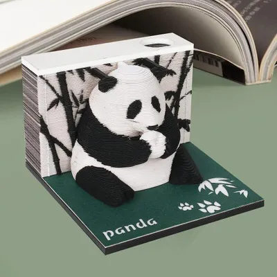 Image de Cahier d'art 3D avec 217 pages, idéal pour les projets créatifs