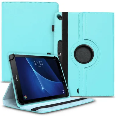 Produktbild von Schutzhülle für Samsung Galaxy Tab A6 10.1 2016 Tasche Hülle Tablet Cover CaseFarben:Türkis