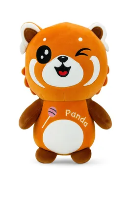 Produktbild von Kuscheltier Roter Panda 25 cm – Weiches Plüschtier Stofftier