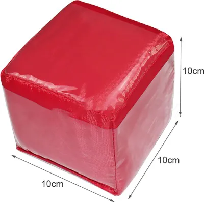 Obrázek produktu pro Dětské DIY vzdělávací hrací kostky Barevná taška Foto pěna Stohovací bloky Vzdělávací hračka