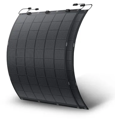 Produktbild von Kleines Kraftwerk Flexibles Solarmodul 450Wp – 0% MwSt – Flexible Solarmodule 2er Set inkl. Kabelbinder & Y-Stecker - Solarpanel Set für Sonderflächen