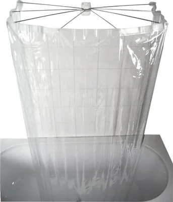 Produktbild von Ridder OMBRELLA Faltduschkabine, 100x70cm, durchsichtig