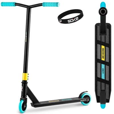 Produktbild von SOKE GO! Stunt-Scooter Gelb und Blau