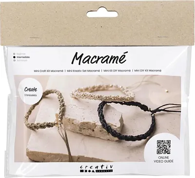 Produktbild von Creativ Company Mini Hobbyset Makrame