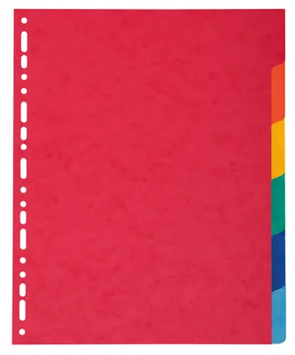 Immagine prodotto di Exacompta 2406E divisore Cartoncino Multicolore 6 pz