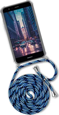 Produktbild von TWIST-Case + TWIST-Cord für Huawei P10 Lite, Farbe:City Dip (Silber)