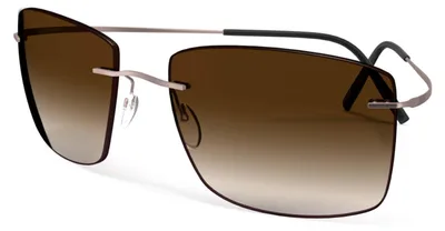 Produktbild von Silhouette AVIOR TMA COLLECTION 8741 BROWN/BROWN SHADED einzigeGröße Uni Sonnenbrillen