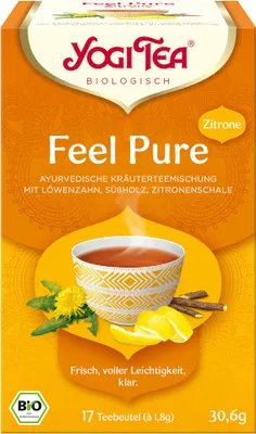 Obrázok produktu pre Organic Feel Pure s citrónovou čajovou zmesou, 30,6 g