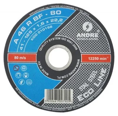 Zdjęcie produktu dla Stahl-Trennscheibe 125 x 1 x 22 mm 62740125122 401 25 122