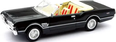 Produktbild von OLDSMOBILE 4-4-2 1966 Cabriolet schwarz, NEW48013M, Maßstab1/43, NEWRAY