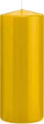Produktbild von Wiedemann Stumpenkerzen Dotter Gelb 200 x Ø 78 mm, 8 Stück