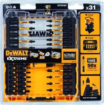 Image de Dewalt Flextorq End-Kit 31Pc.