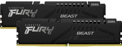 Obrázok produktu pre Kingston Technology FURY Beast , 16 GB, 2 x 8 GB, DDR5, 288-pin DIMM