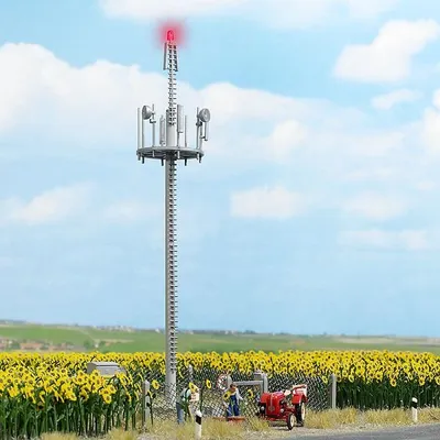 Produktbild von Busch 5401 - H0 Handymast Mit Warnleuchte - Neu