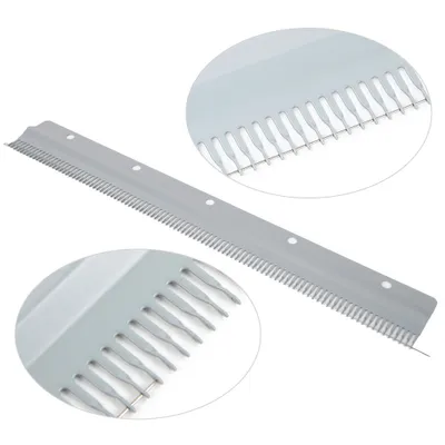 Produktbild von Anschlagkamm, Metallzubehör für die Silver Reed Strickmaschine SRP60N, SRP50, SRP60 (kurzer Anschlagkamm, 45 cm)
