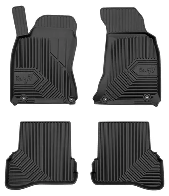Zdjęcie produktu dla Dywaniki gumowe do Volkswagen Passat B5 1996-2005 – 4 szt., czarne, dopasowane