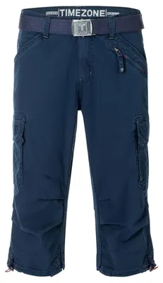 Produktbild von Timezone Loose Fit Cargo Shorts Gürtel Reißverschlusstasche Loose Fit Größe: 38W
