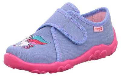 Produktbild von Superfit Mädchen Bonny Hausschuhe, Blau Pink 8030, 25 EU