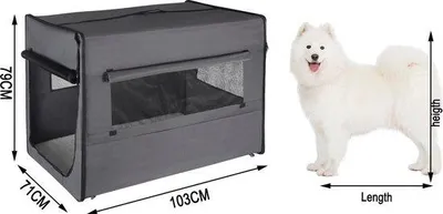 Obrázok produktu pre Psia lavica s vankúšom – do auta – sivá, 103 x 71 x 79 cm