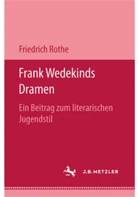 Produktbild von Frank Wedekinds Dramen