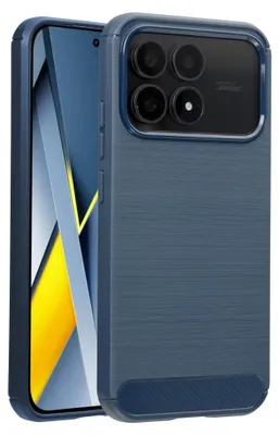 Image de Coque arrière brossée imoshion pour le Xiaomi Poco F8 Pro - Bleu foncé