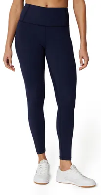 Image de A. Leggings de sport pour femmes Essentials, modèle Total Train, longueur 7/8, taille haute, couleur bleu marine