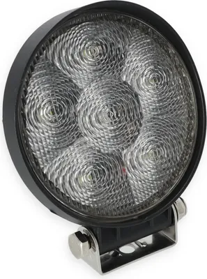 Produktbild von LED Deck Strahler 1200 Lumen 12/24 Volt schwarz oder weiß, Metall, wasserdicht Farbe: Schwarz