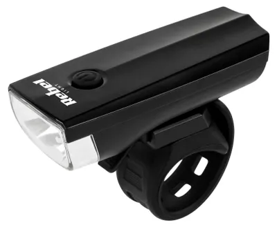 Produktbild von LED-Frontlicht für Fahrräder, 1 W, 2xAA, Rebel
