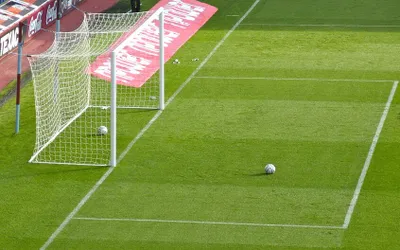 Produktbild von 4mm Fußballtornetz - BLAU - 7,32 x 2,44 x 2 x 2 m