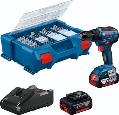 Produktbild von Bosch GSR 18V-55 Professional Pick&Click inkl. Zubehör-Set