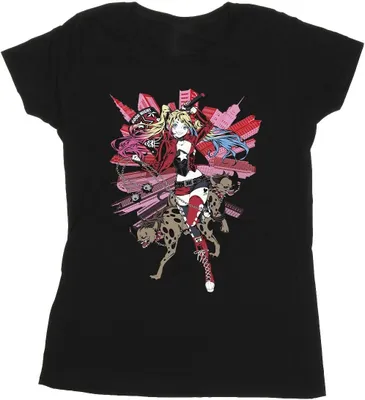 Produktbild von DC Comics - T-Shirt für Damen BI11090 (XL) (Schwarz)